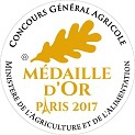 médaille d'or Paris 2017